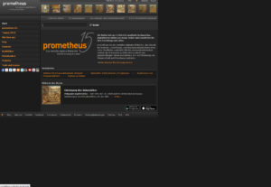 Prometheus Bildarchiv Screenshot