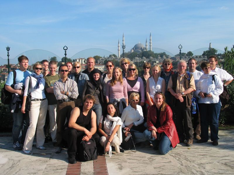 Gruppenbild Exkursion Istanbul 2005