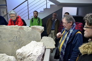 frühchristliches Grab im Archäologischen Museum Plowdiw