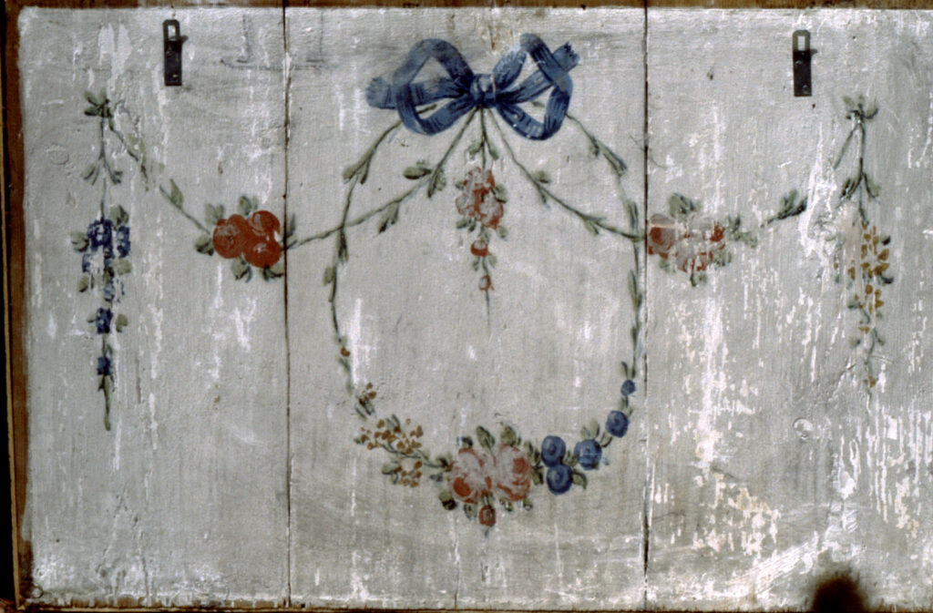 Emporenmalerei in Franken_Töpen_Nr. 30-32_florale Motive