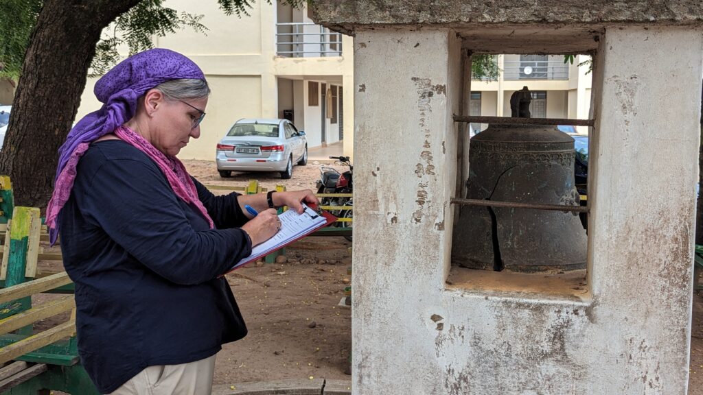 Dokumentation der Alte Glocke von Ho (Ghana)
